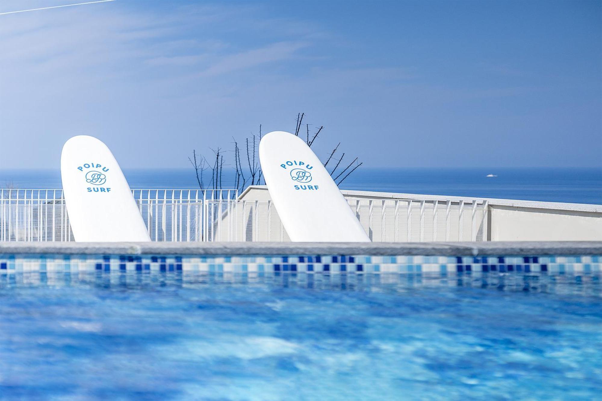 Gangneung Chonpines Ocean Suites Hotel Bagian luar foto
